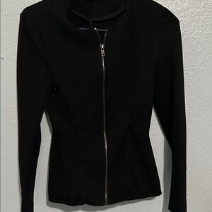 Forever 21 Black Zippered Blazer